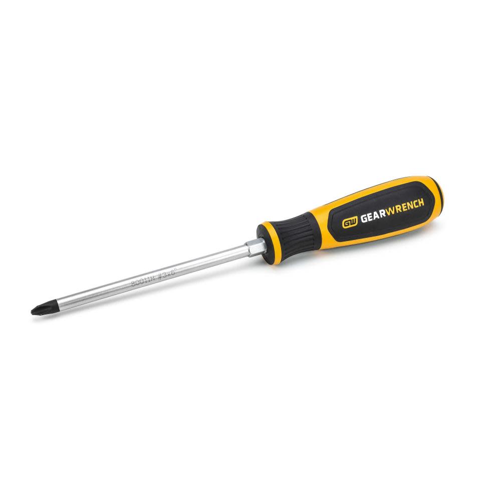 

GEARWRENCH #3 x 6" Phillips Dual Material Screwdriver