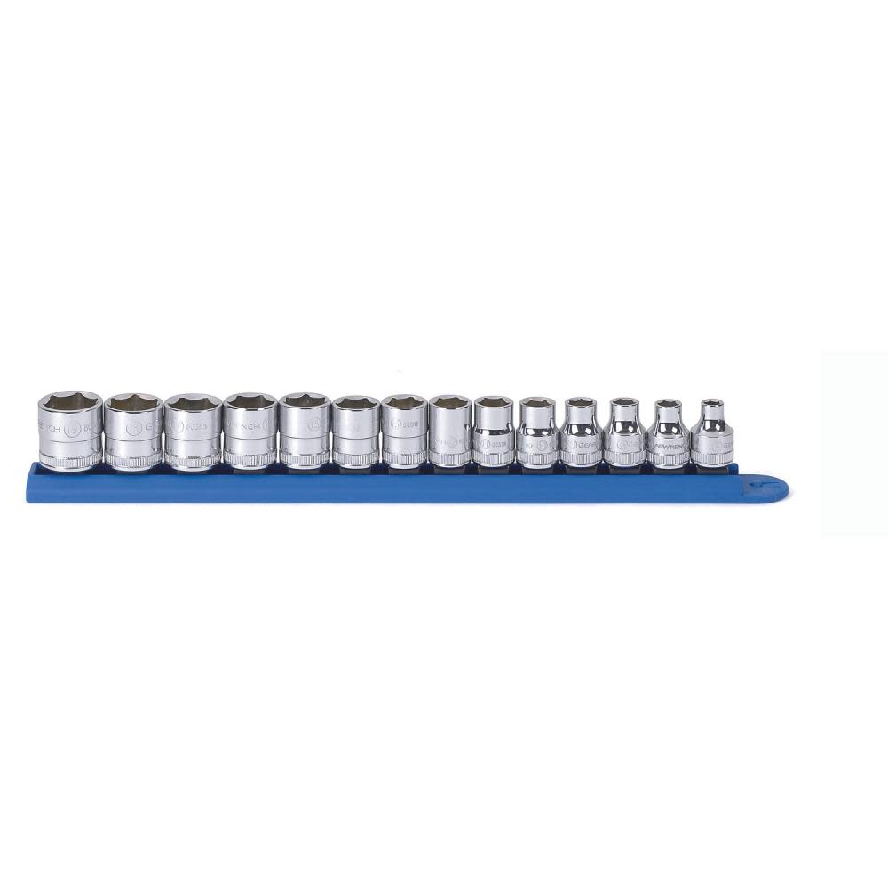 

GEARWRENCH 14 Pc 3/8-in Drive 6 Point Standard Metric Socket Set