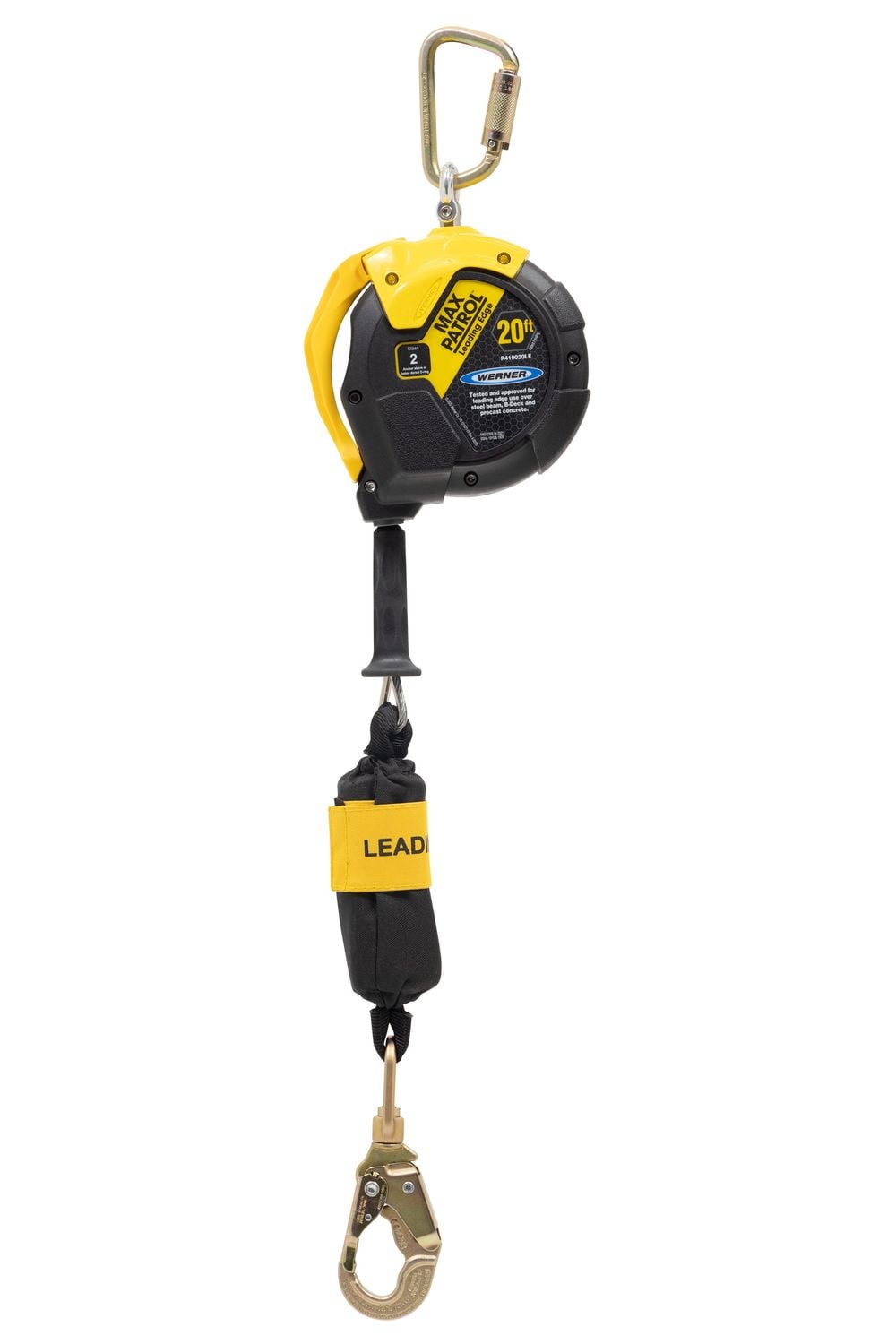 Werner 20' Max Patrol Self-Retracting Lifeline Leading Edge