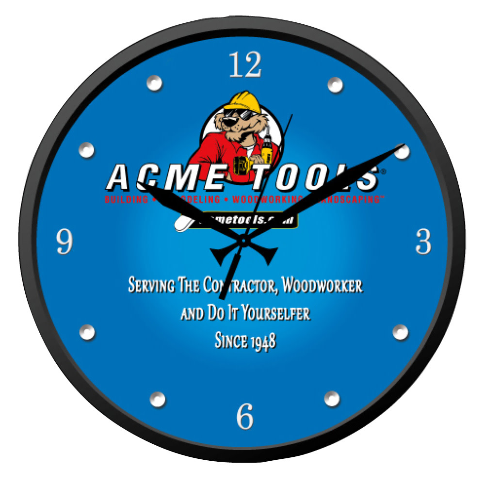 

ACME TOOLS Shop Clock