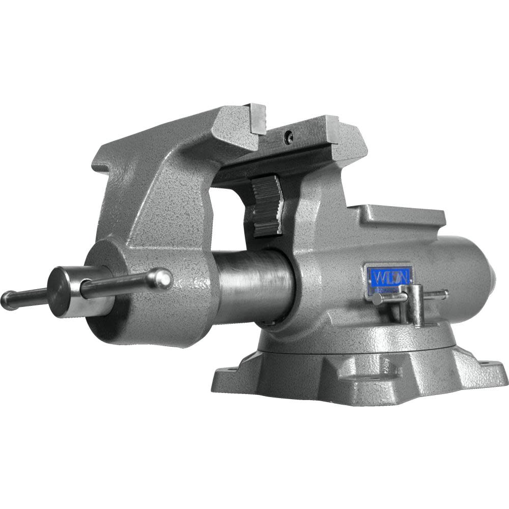 

Wilton Mechanics Pro Vise 8 Jaw Width 8-1/2" Jaw Opening 360 Swivel Base