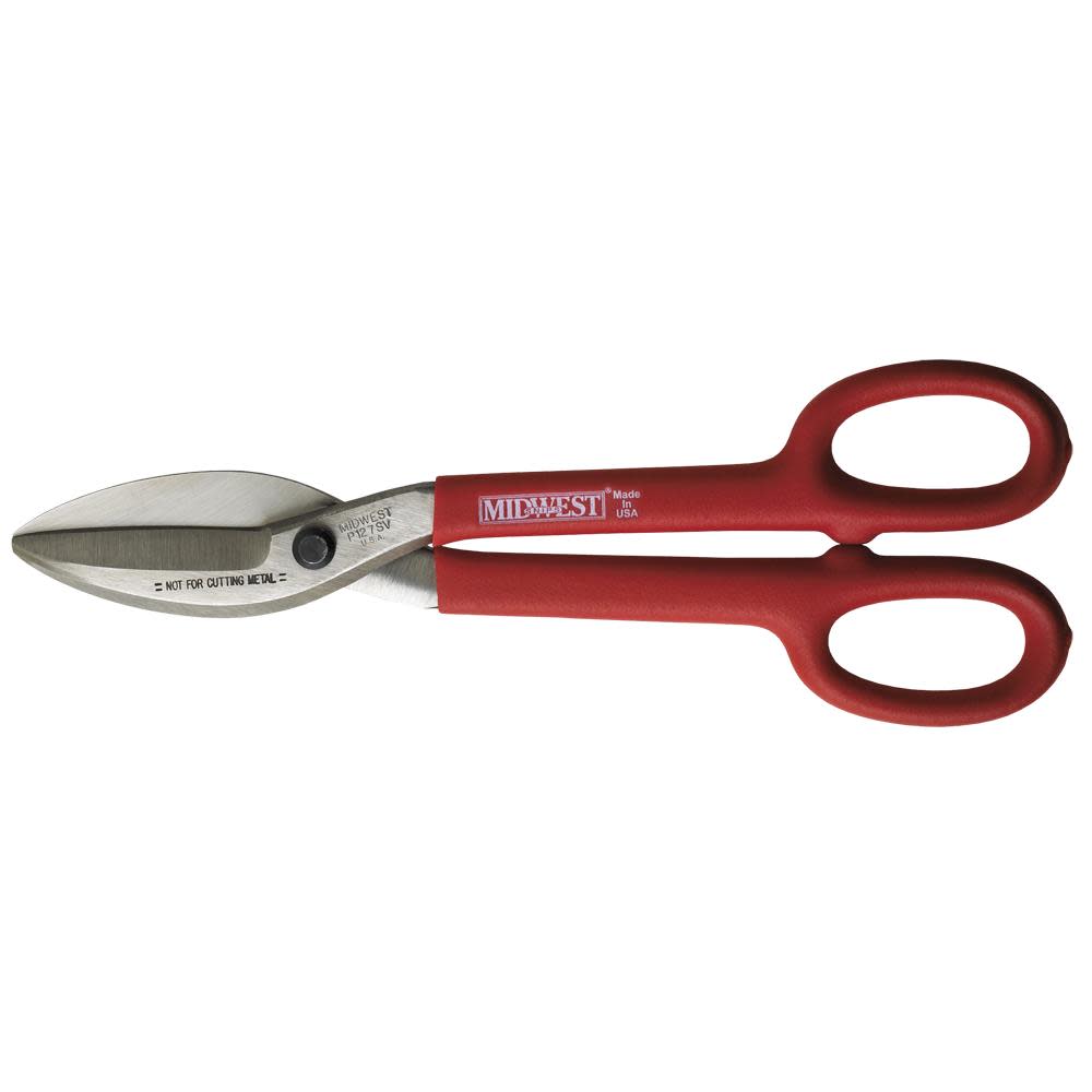 

Midwest Snips 12 In. Straight Vinyl Siding Snip