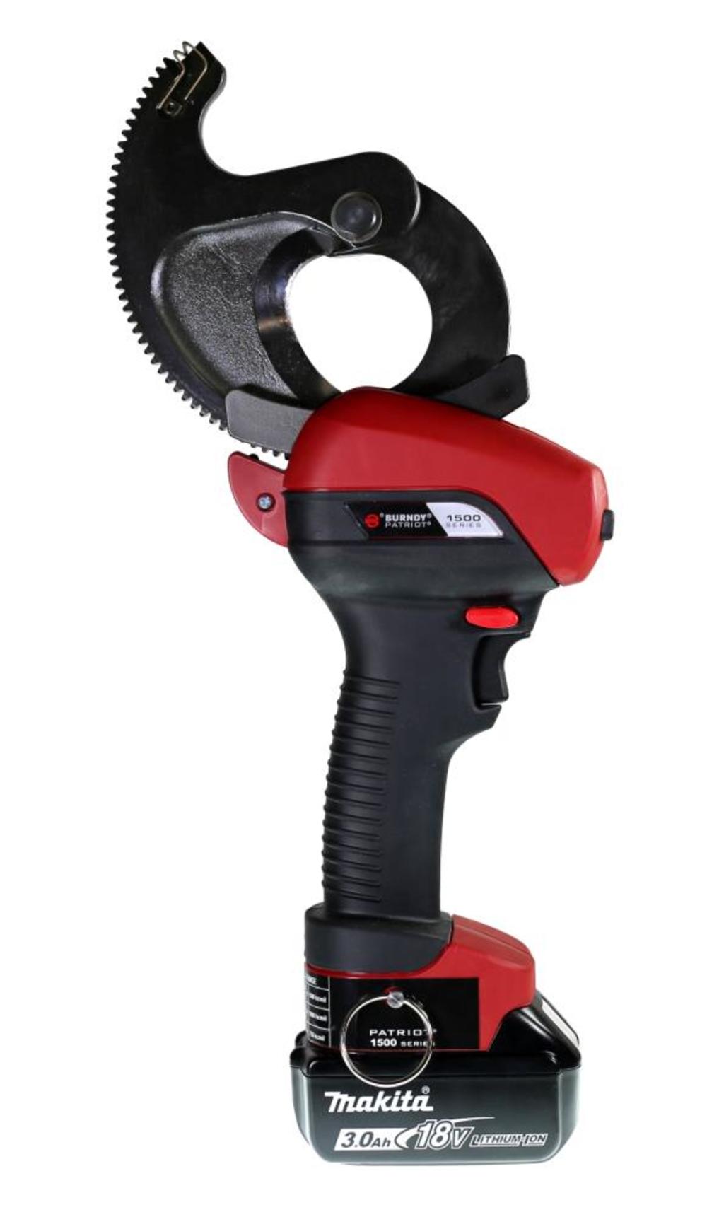 Burndy Actuated Cable Cutter Battery Kit PATCUT1500LI - Acme Tools