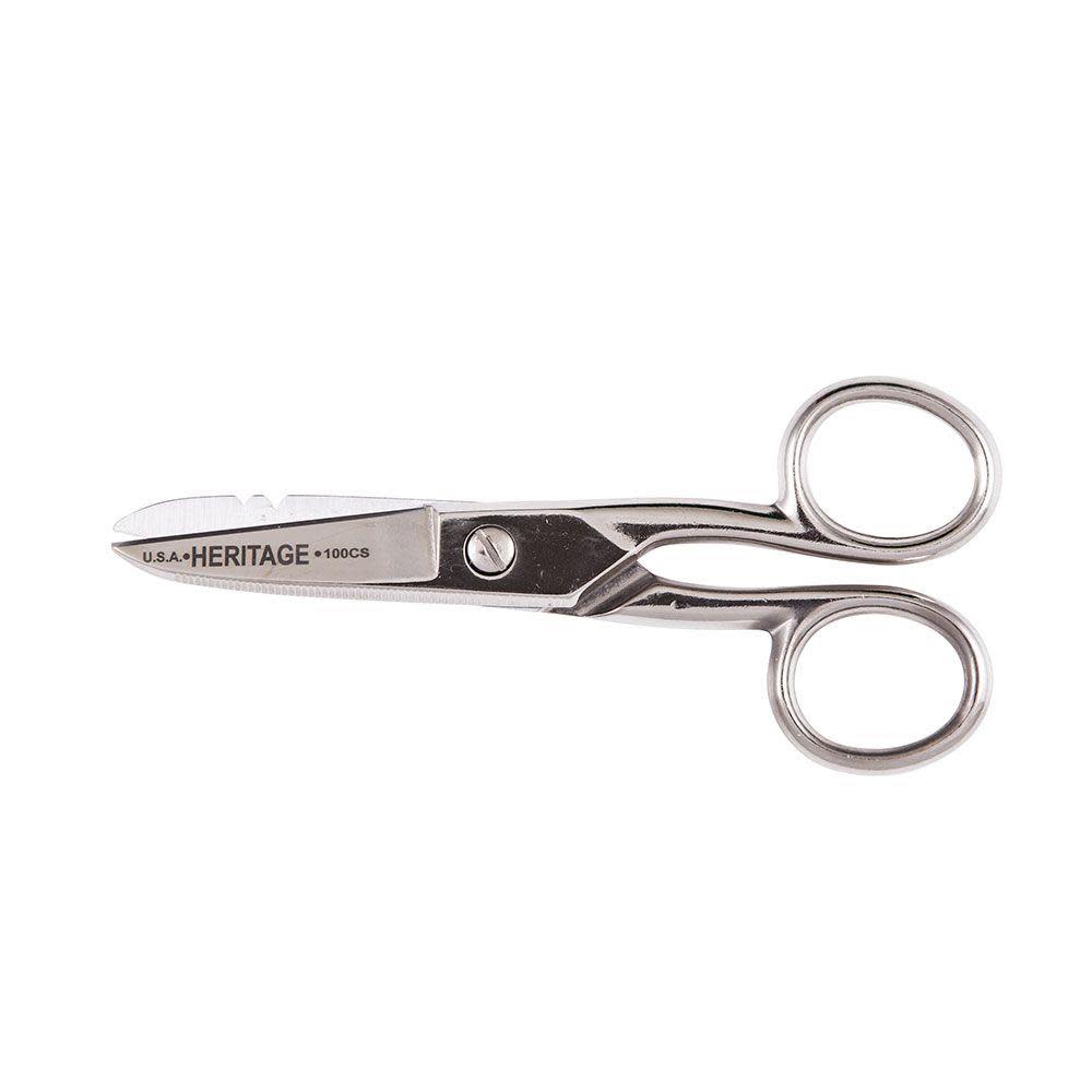 Electrician Scissors, Serrated