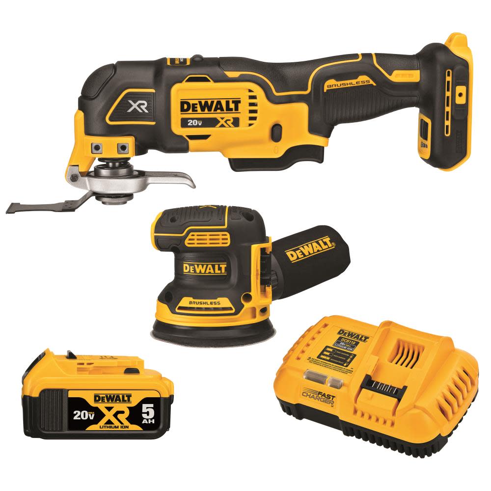 DEWALT 20V MAX XR Cordless Woodworking Kit 2pc