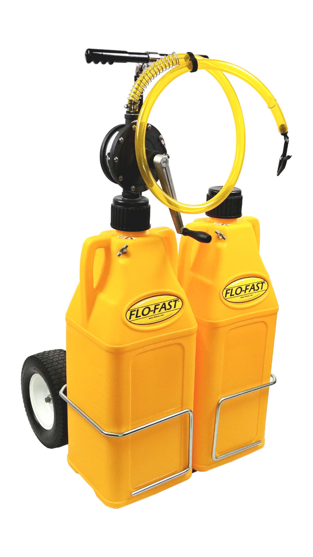 

Flo-Fast Professional 21 Gallon Fluid and Fuel Transfer System Yellow