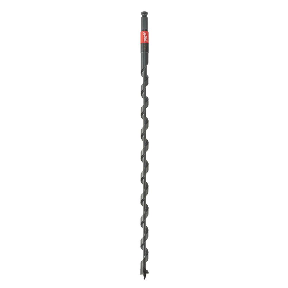 

Milwaukee 9/16 in. x 18 in. SHOCKWAVE Lineman's Impact Auger Bit