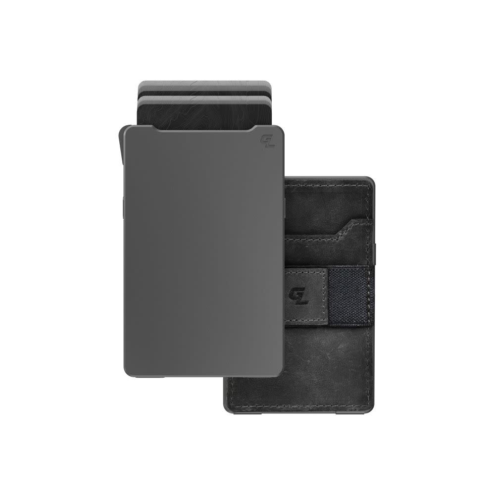 

Groove Life Wallet Gun Metal Brown Leather