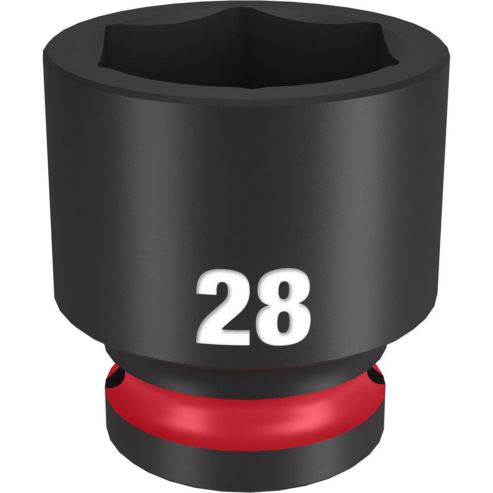 

Milwaukee Impact Socket 1/2" Drive 28mm Standard 6 Point