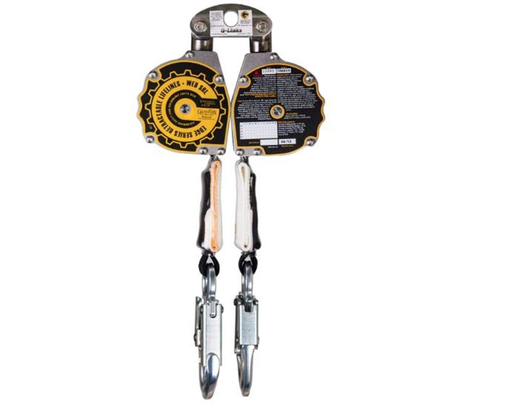 

Guardian Fall Protection 11' G-Link Dual Retractable SRL
