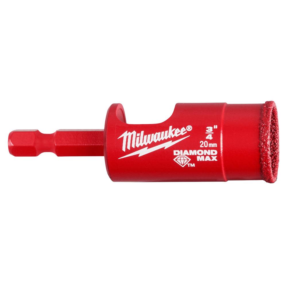 

Milwaukee 3/4 in. Diamond Plus Hole Saw