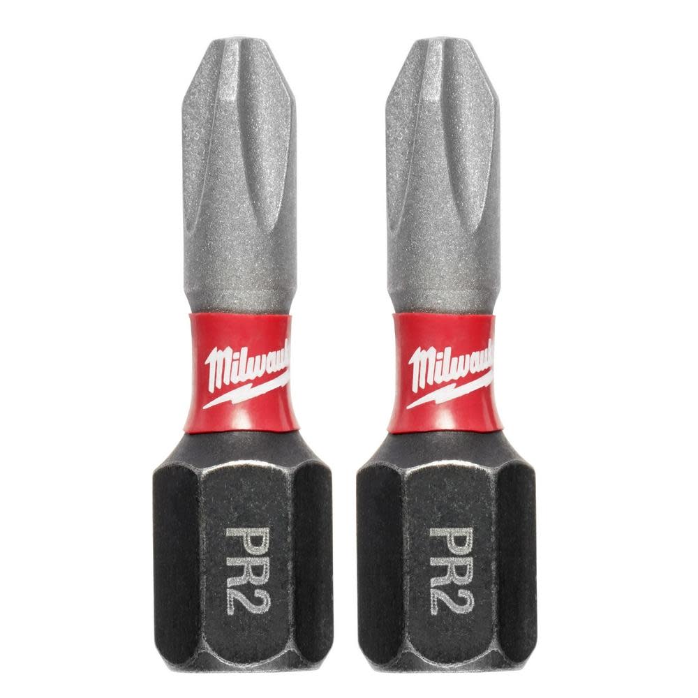 

Milwaukee SHOCKWAVE 2-Piece Impact Phillips #2 Insert Bits