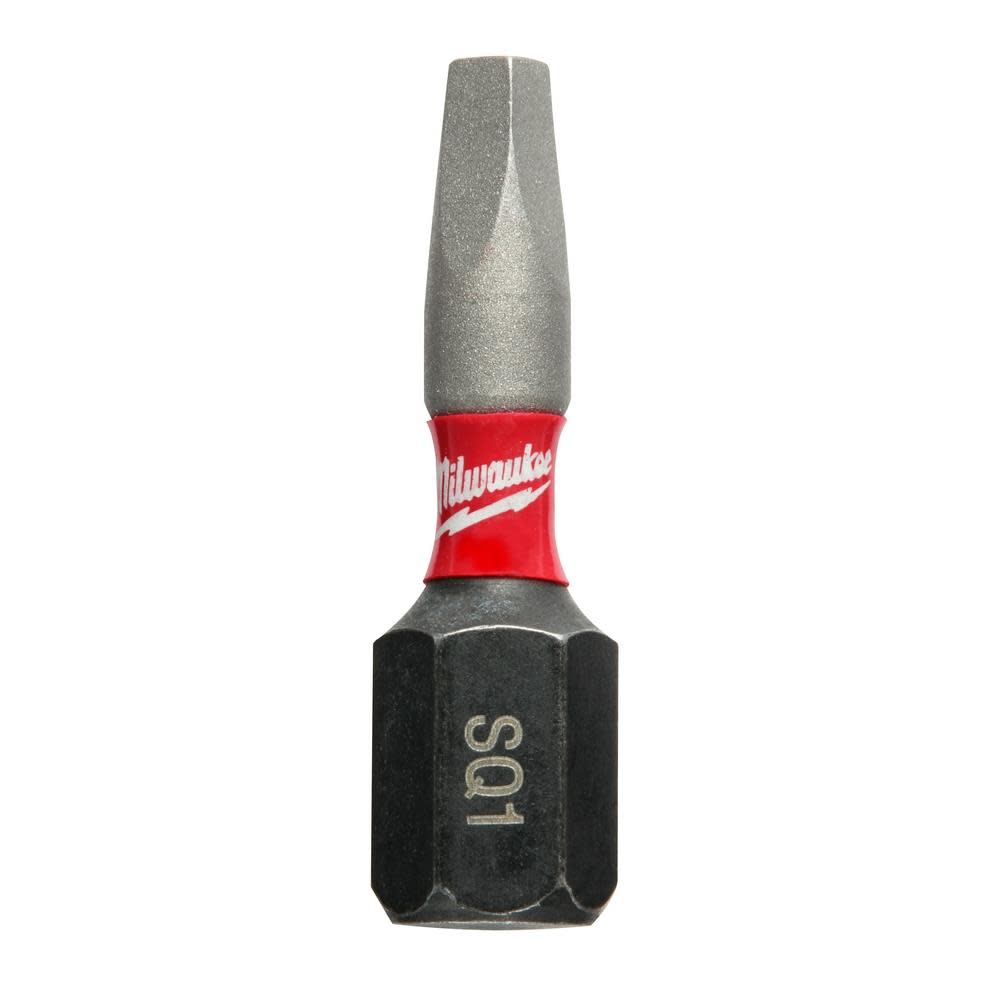 

Milwaukee SHOCKWAVE Impact Square Recess #1 Insert Bits