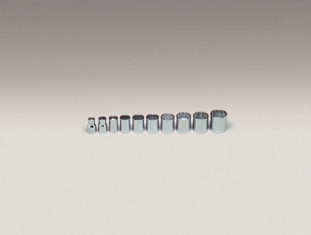 

Wright Tool 3/8 In. Drive 10 pc. 12 pt Socket Set