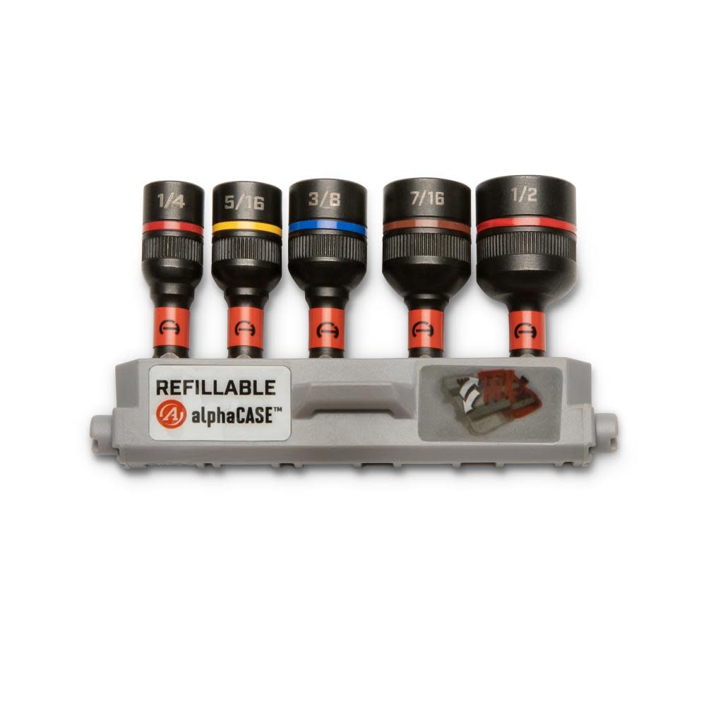 Crescent APEX Bolt Biter Impact Nut Driver and Extractor Set 5pc