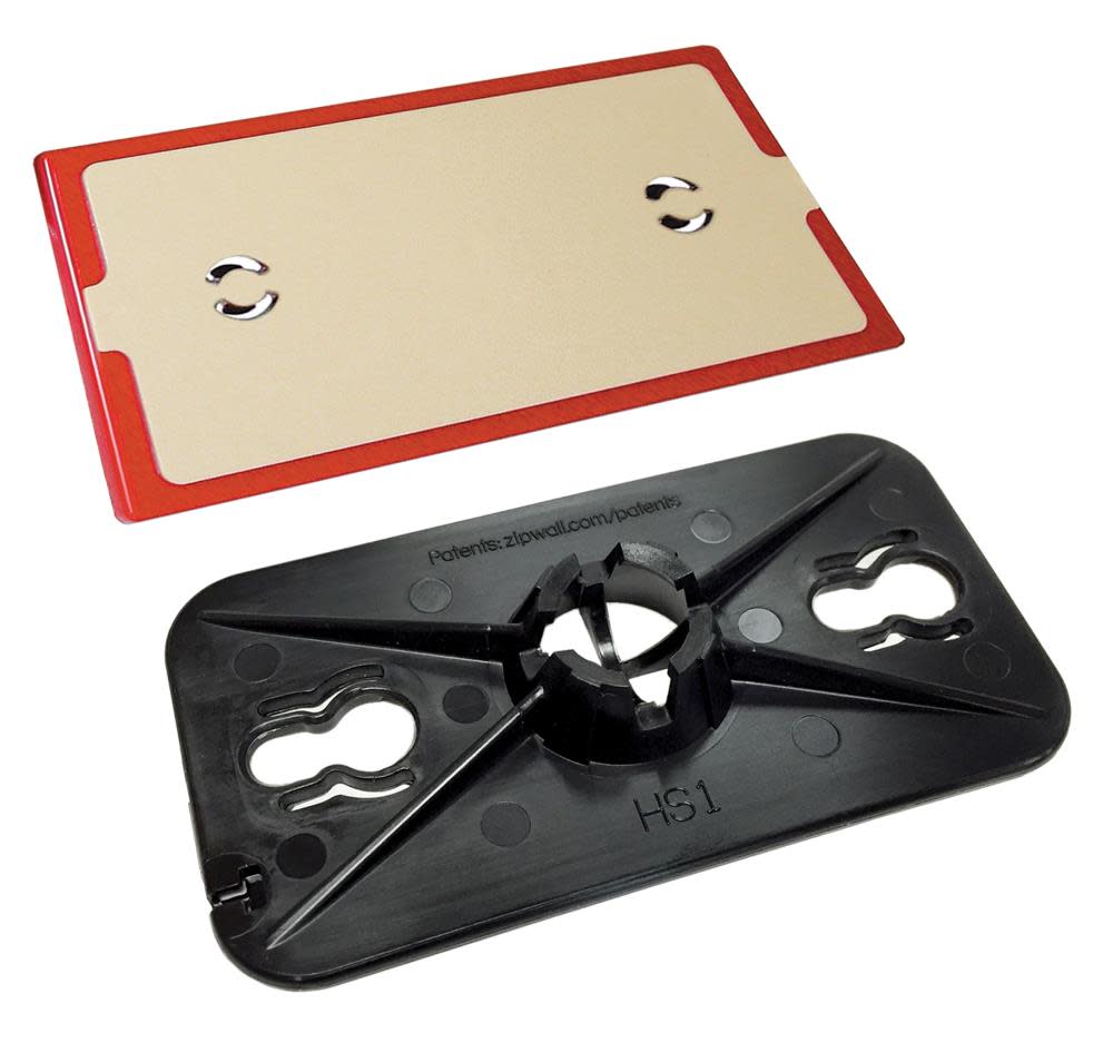 

Zipwall Head & Non-Skid Plate