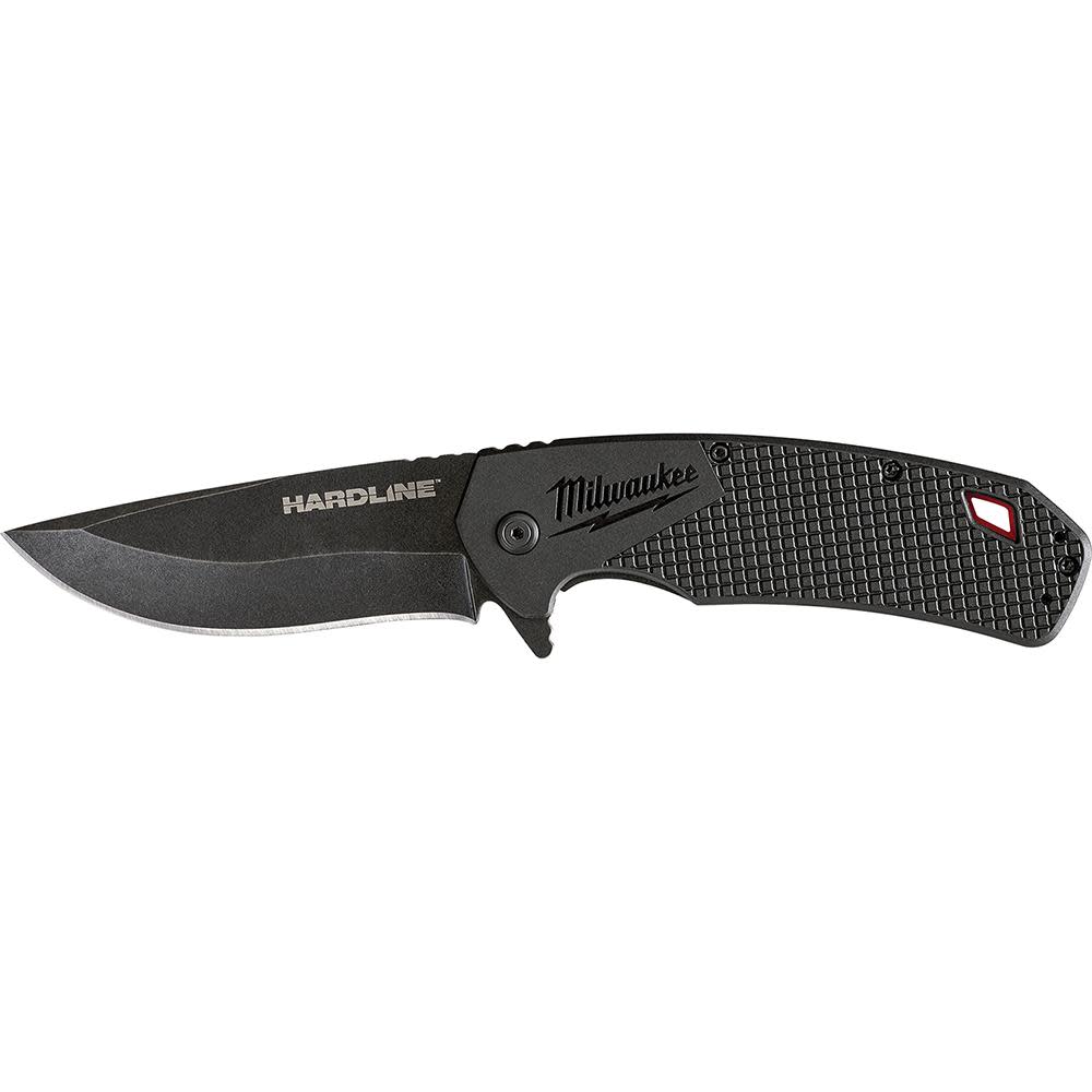 

Milwaukee 3.5 in. HARDLINE Smooth Recurve Drop Point Blade Pocket Knife