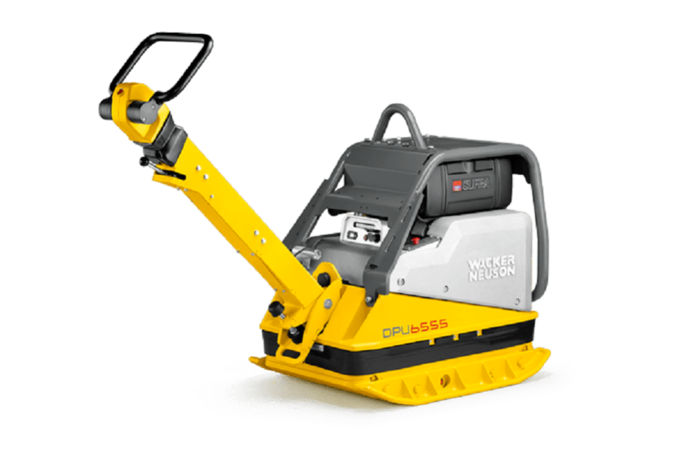 

Wacker Neuson DPU 6555 Hech Reversible Vibratory Plates with Hatz Diesel Engine and Compatec Compaction Control