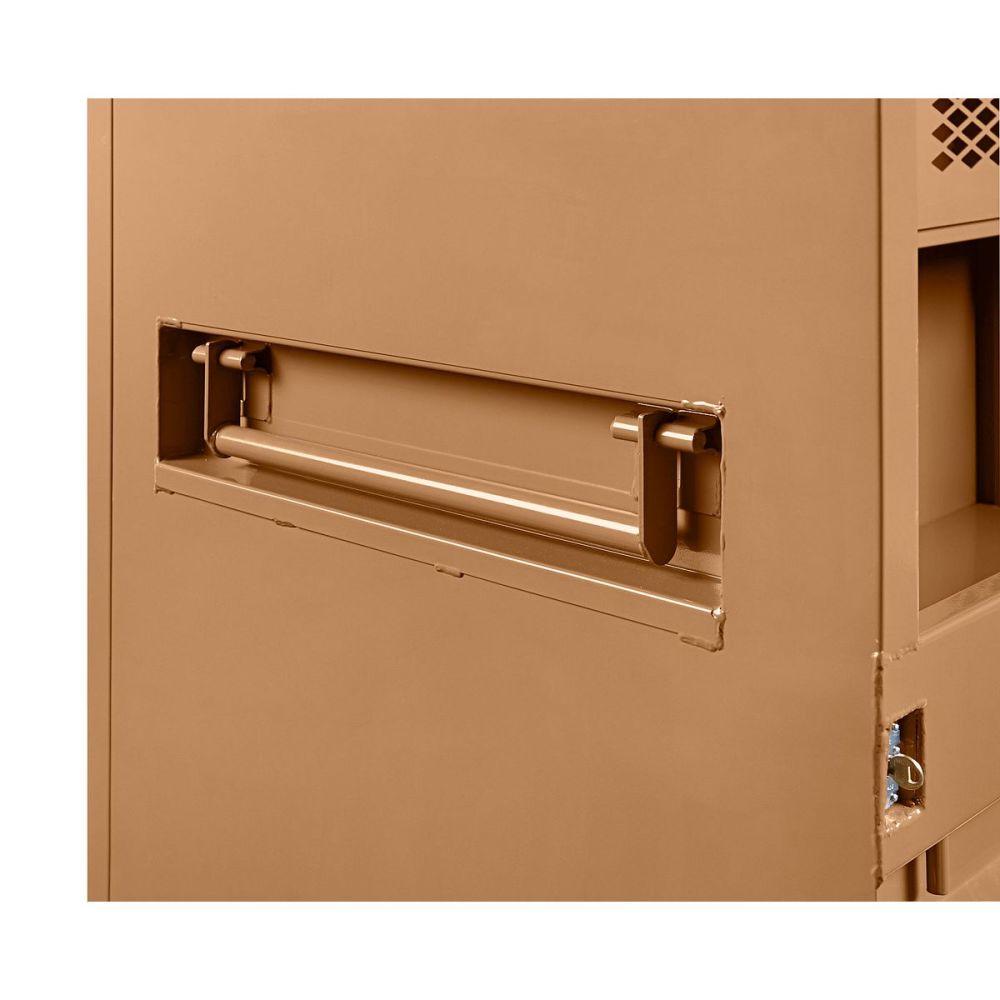 Knaack Model 89-D 43.8 Cu-Ft. Tan Steel Piano Box with KL