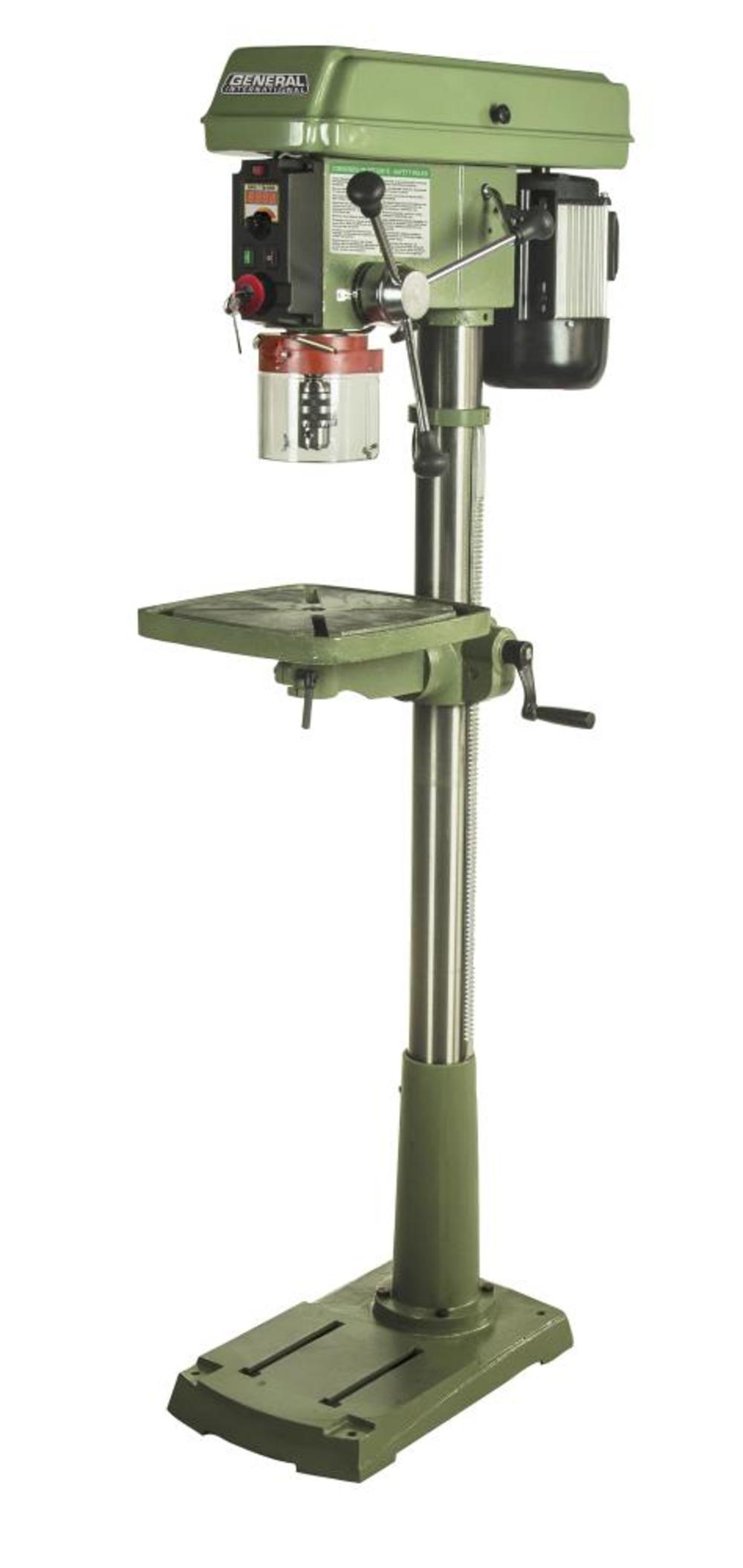 

General International Electronic 17" Drive Floor Drill Press