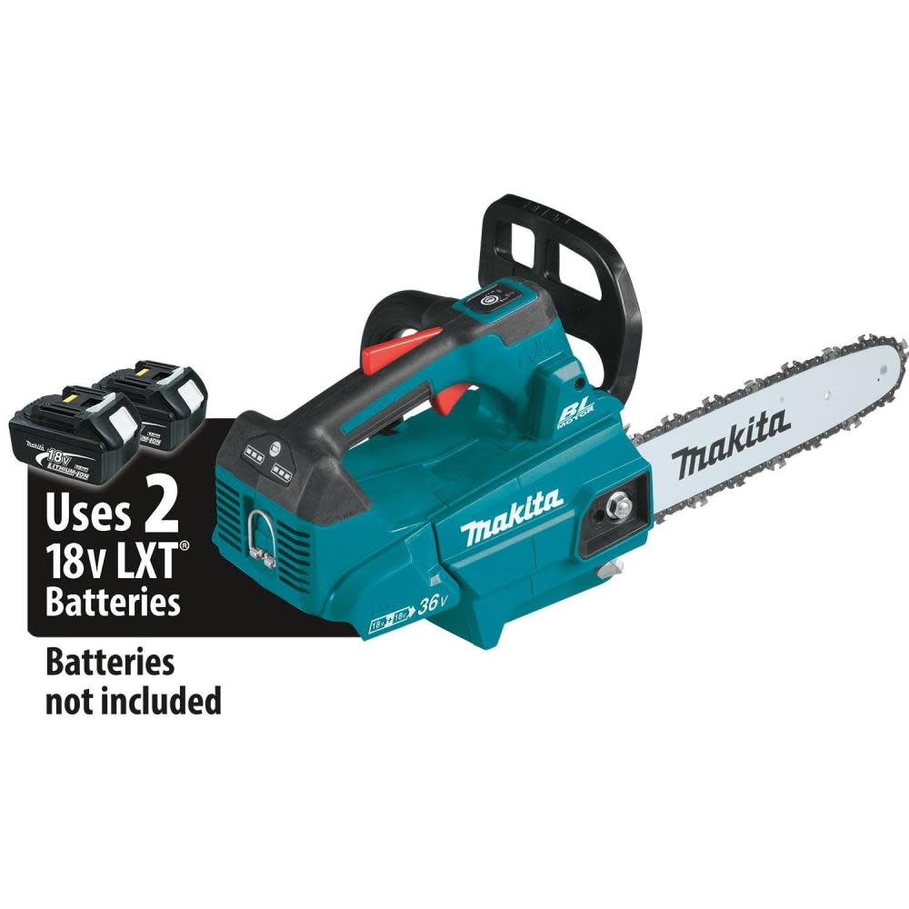 

Makita 18V X2 (36V) LXT Chain Saw Lithium Ion Brushless Cordless 14" Top Handle Bare Tool