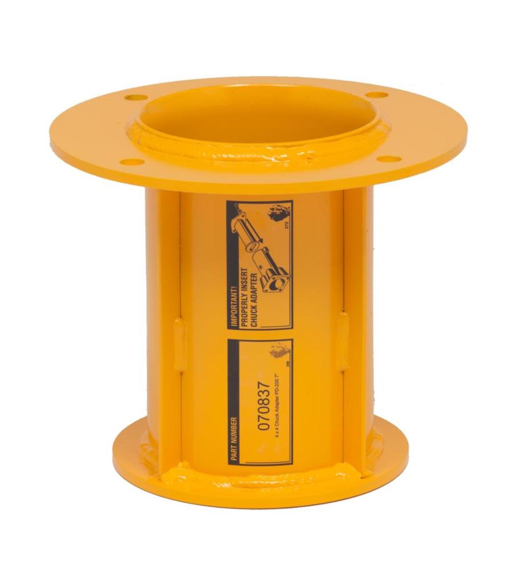 Rhino Tool 4 in x 4 in (101 mm x 101 mm) Wood Post Chuck for PD-200  (requires 7 in Master Chuck Assembly)