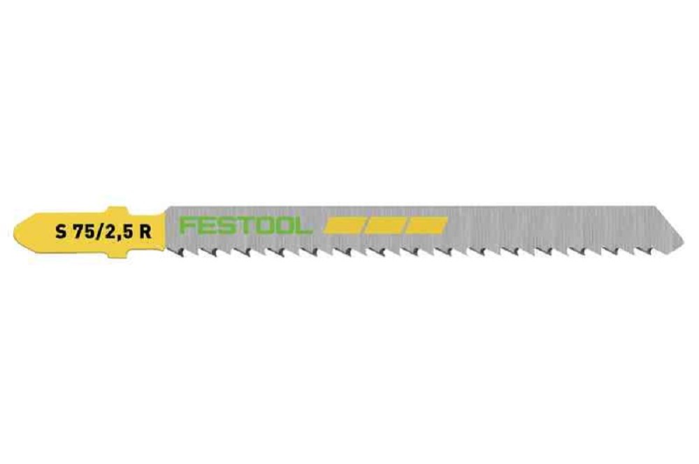 

Jigsaw Blades S 75/2.5 R Down-Cut, 5-Pack
