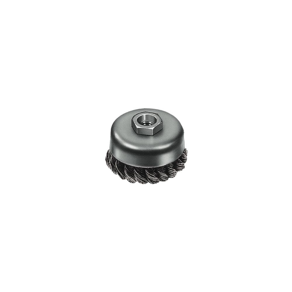 

Milwaukee 3-1/2 In. Carbon Steel Knot Wire Cup Brush