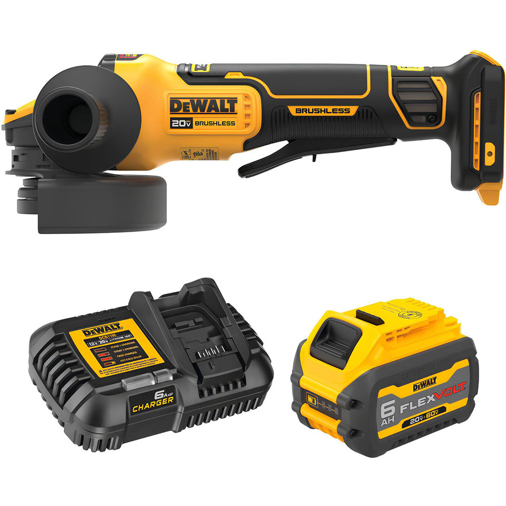 DEWALT 20V MAX 4-1/2 Inch Inch Cordless Paddle Switch Angle