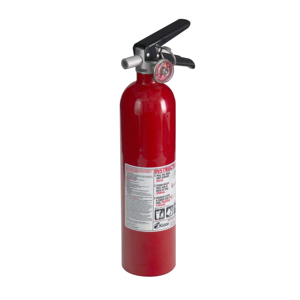 

Kidde PRO 2.5 1 A:10B:C Fire Extinguisher