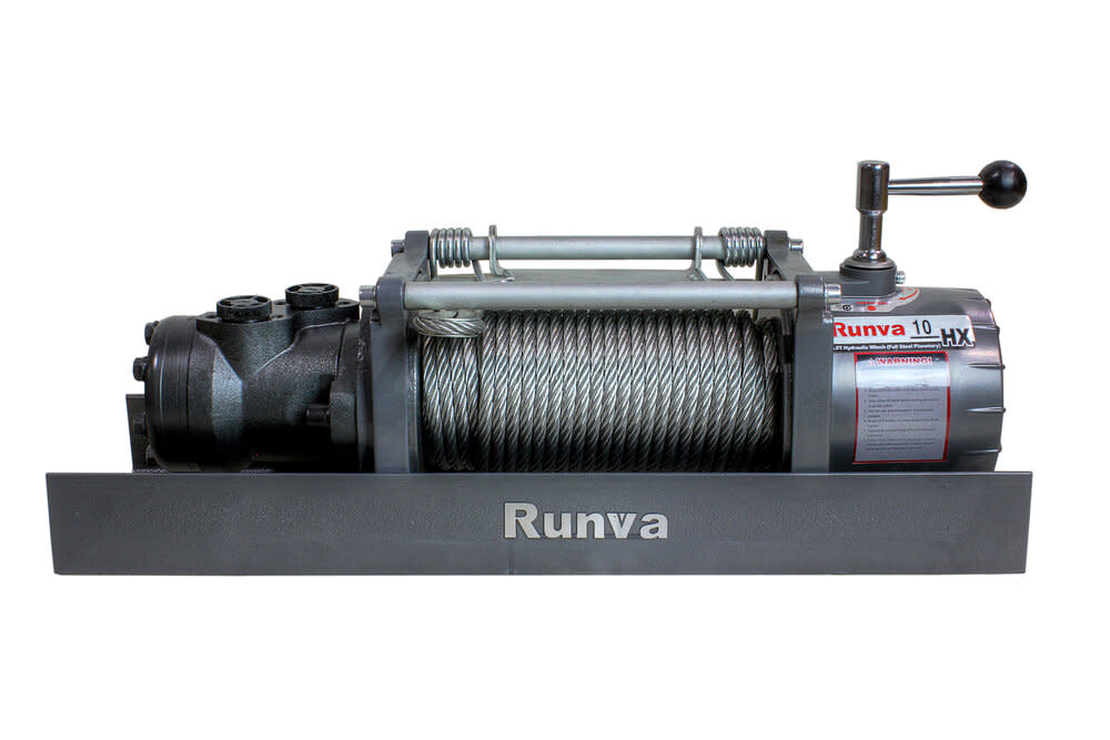 

DK2 Runva Recovery Winch Hydraulic 10000lb with Steel Cable