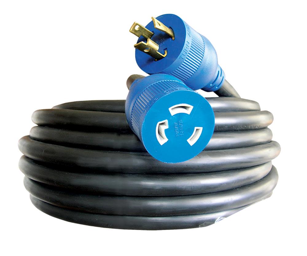 

Voltec Extension Cord 250 Volt 50' 10/3 SJEOW Twist Lock L6-30