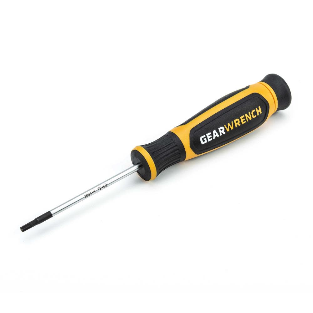 

GEARWRENCH T9 x 60mm Mini Torx Dual Material Screwdriver