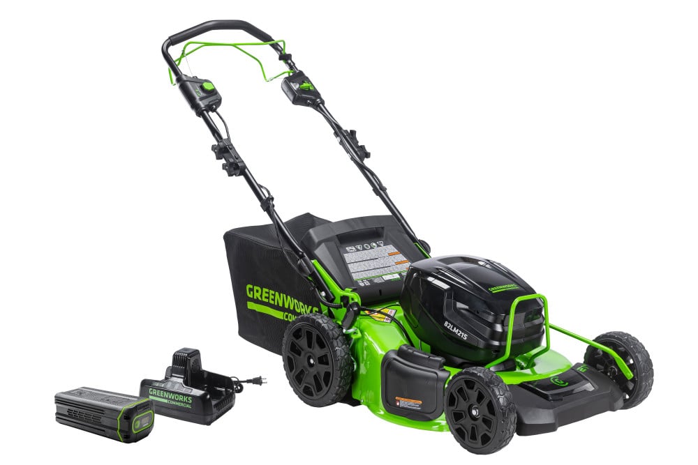 Greenworks 82V 21 Inch Self-Propelled Lawn Mower with 8.0 Ah