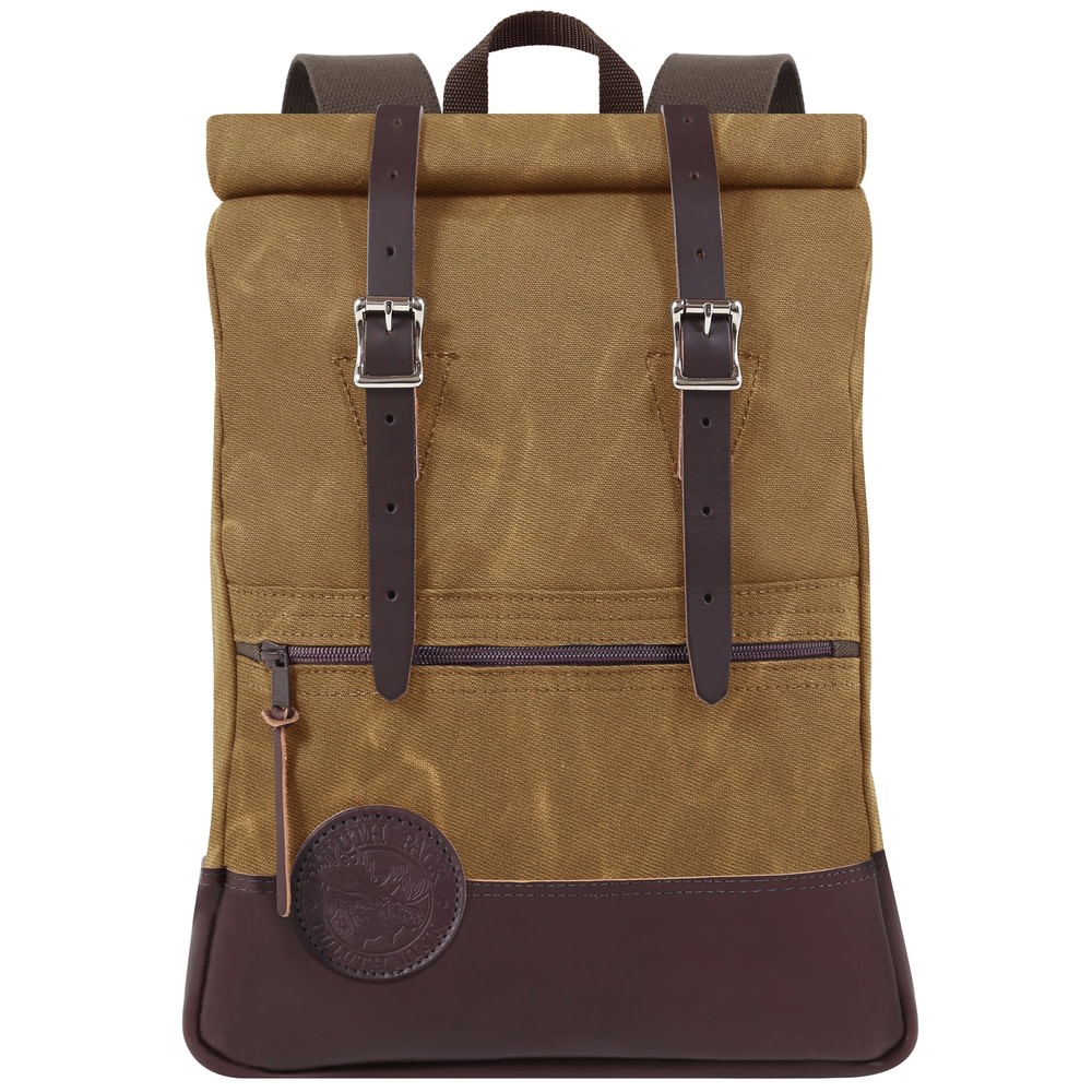 

Duluth Pack Deluxe Roll-Top Scout Backpack - Waxed Khaki