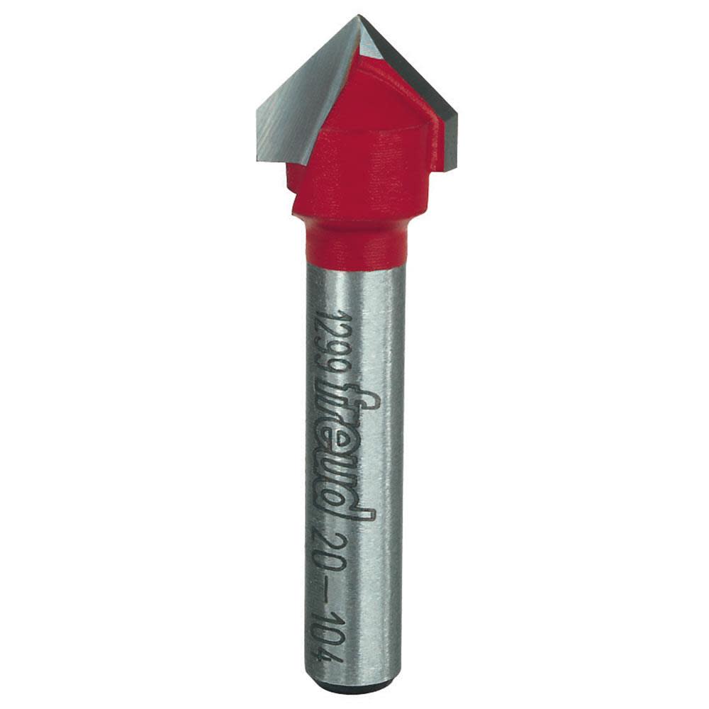

Freud 1/2 In. (Dia.) V Grooving Bit with 1/4 In. Shank