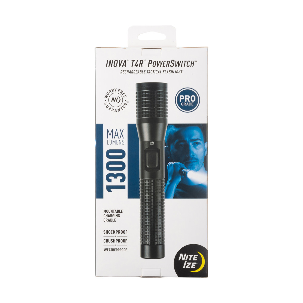 

Nite Ize INOVA T4R PowerSwitch Flashlight Tactical Rechargeable