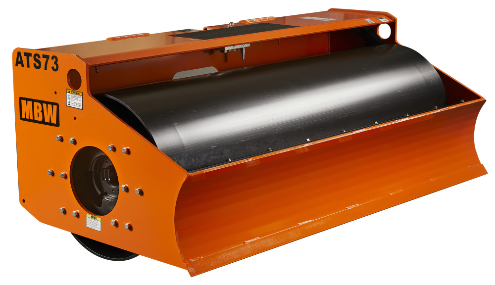 

MBW ATS73 73" Skid Steer Smooth Roller Attachment
