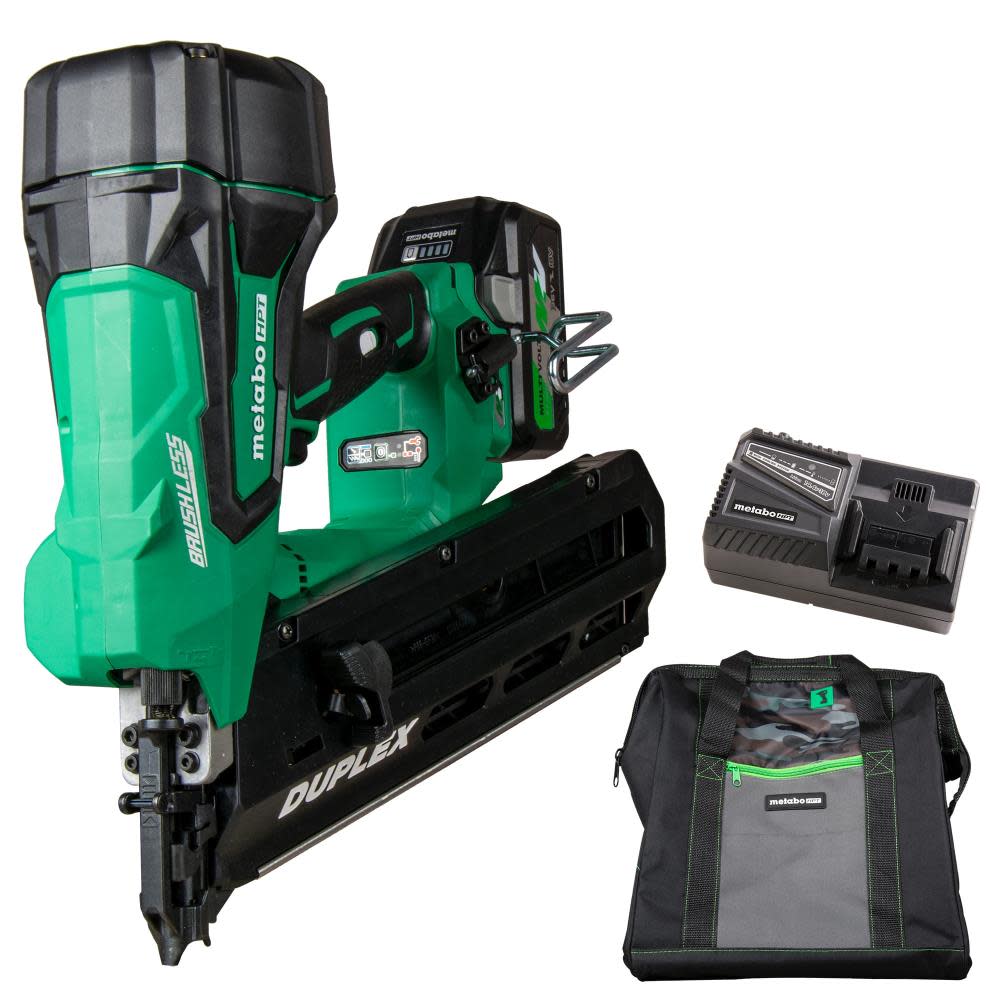 

Metabo HPT 36V MultiVolt Forming Nailer 3 1/2" Cordless Kit