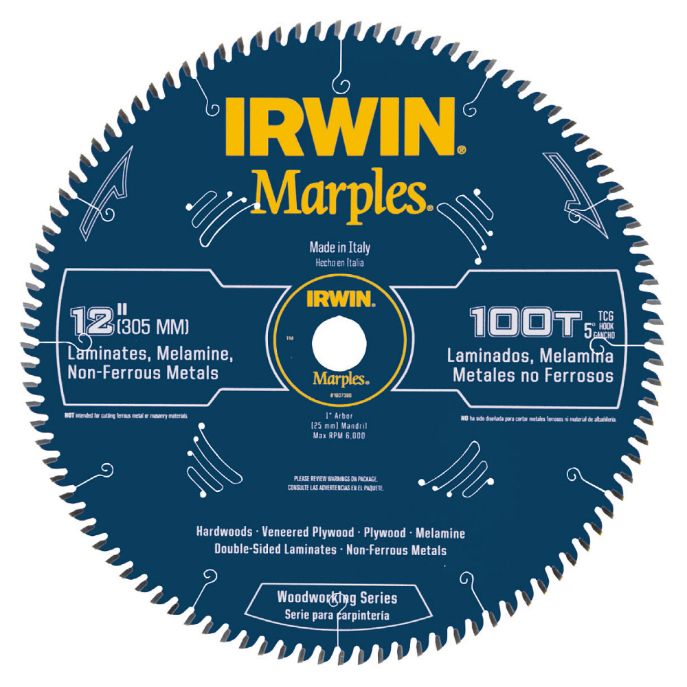 

Irwin Marples WW CSB 12 In. 100T TCG