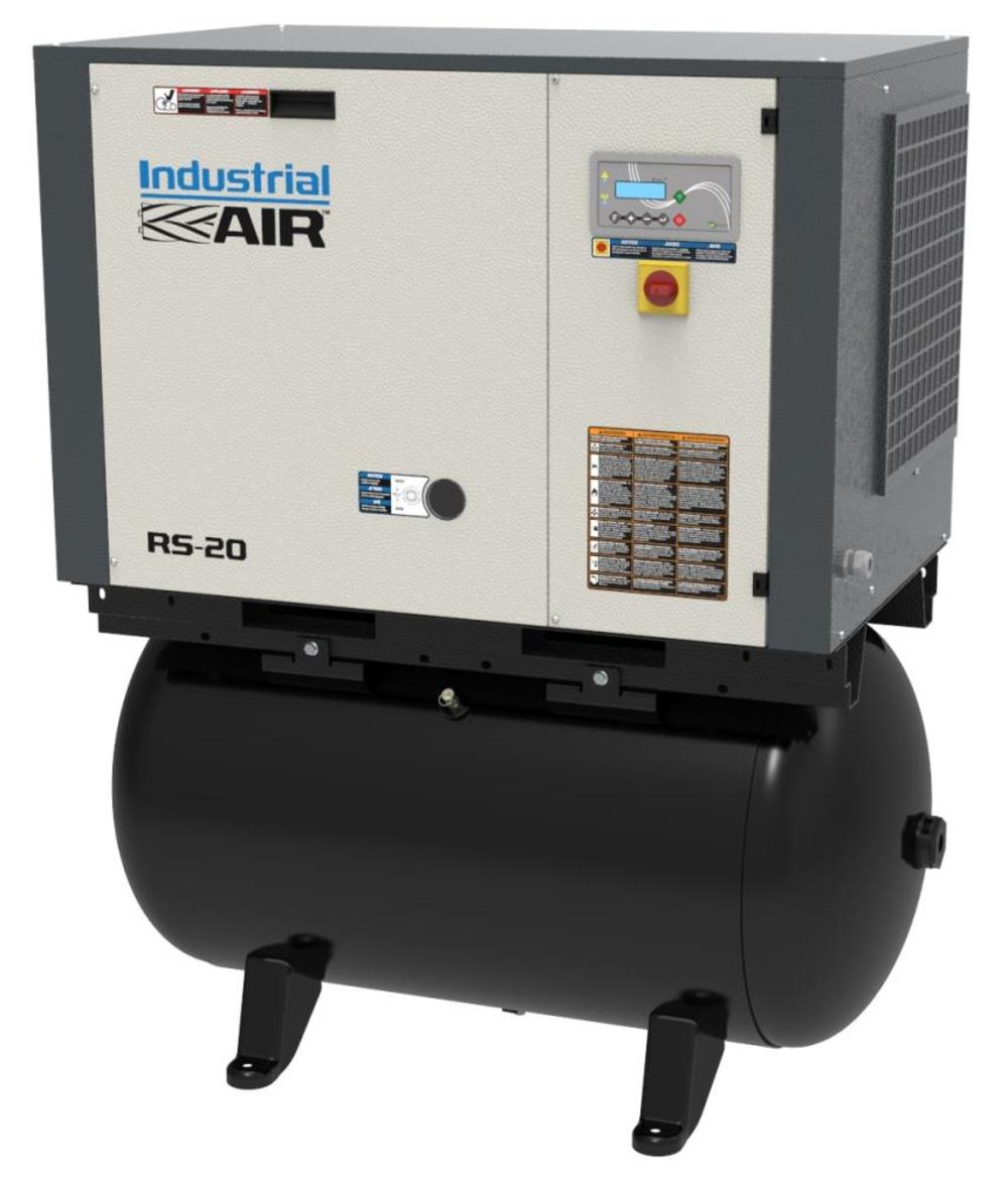 

Industrial Air 80 Gallon 20 HP Rotary Screw Compressor