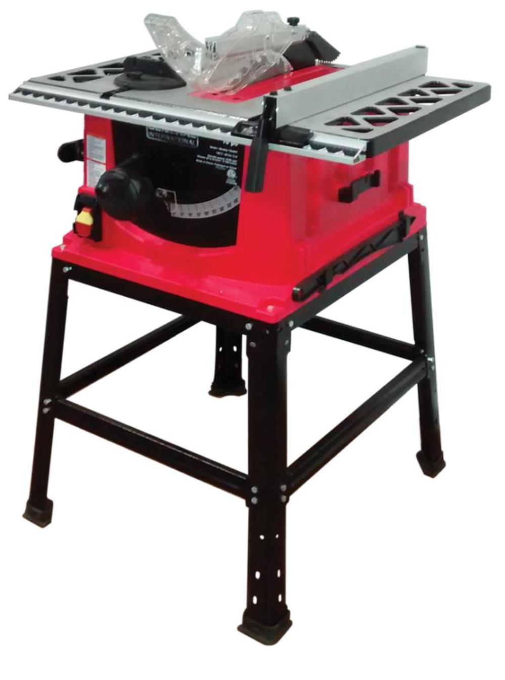 

General International 10" Table Saw with Stand 13 Amp