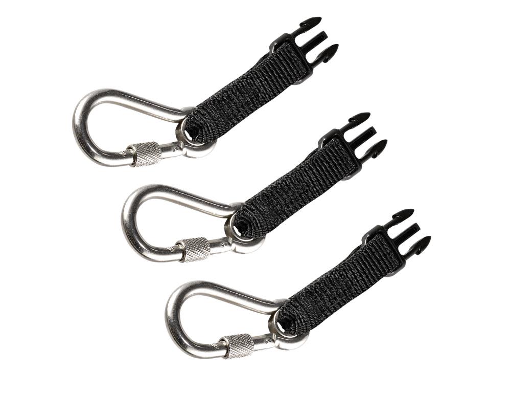 

Ergodyne Squids 3025 Black Stainless Steel Carabiner
