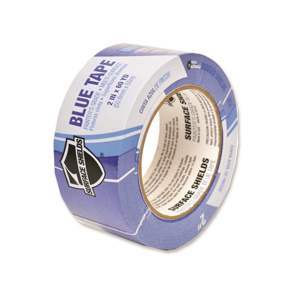 

Surface Shield Painters Grade Blue Tape Roll 2In x 180Ft