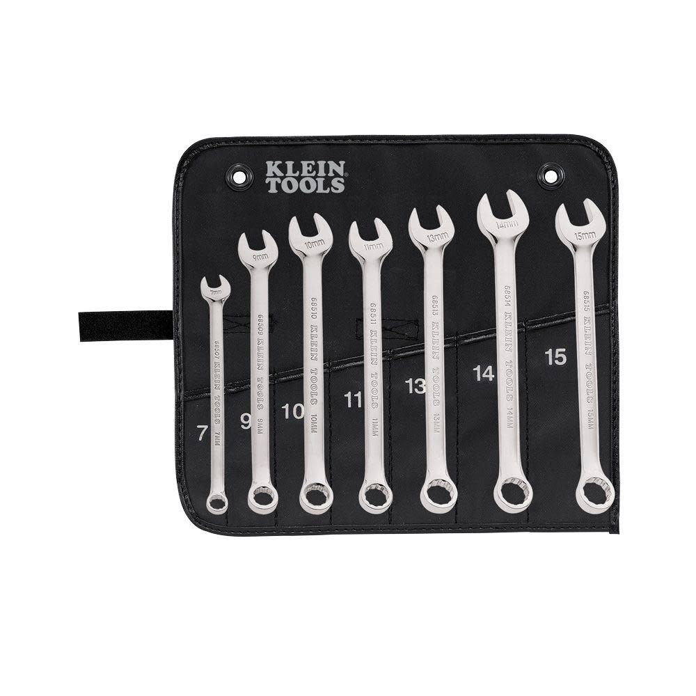 

Klein Tools Metric Combo Wrench Set 7 Pc