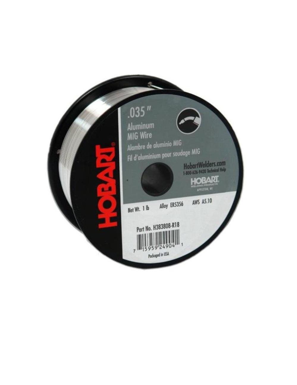 1lb. ER5356 Aluminum Welding Wire H383808R18 from HOBART Acme Tools