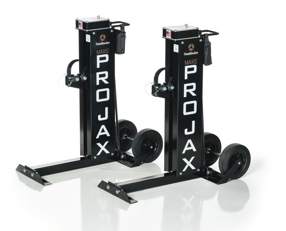 Southwire PRO-JAX - 10000 LBS. Capacity Portable 72" Reel Stand (Pair)