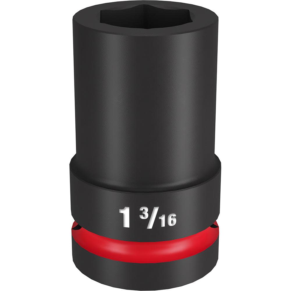 

Milwaukee Impact Socket 1" Drive 1 3/16" Deep 6 Point