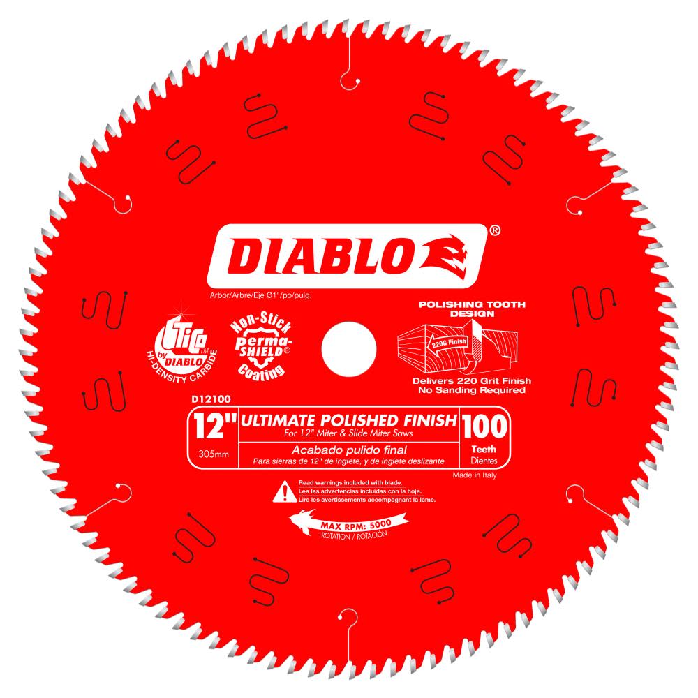

Diablo Tools Ultimate Polished Finish Saw Blade