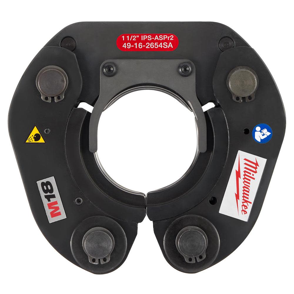

Milwaukee 1 1/2 IPS-ASP Press Ring for M18 FORCE LOGIC Long Throw Press Tool